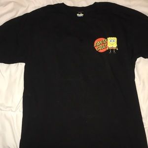Black Santa Cruz shirt